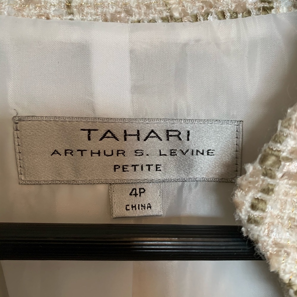 Tahari Tweed Jacket - Picture 3 of 5
